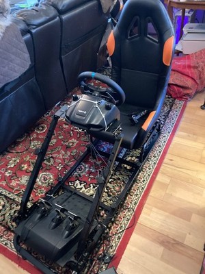 Driving Game Sim Racing Simulator Frame with Logitech G29 Racing ...