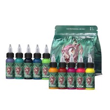 Xtreme Tattoo Ink Kit 10 Colors 1 OZ New School Style