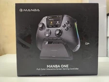 ManbaOne Interactive Screen Wireless Gaming Controller w/Charging Dock