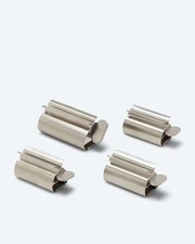 4x Tubenpresse Tubenentleerer Edelstahl Tuben...