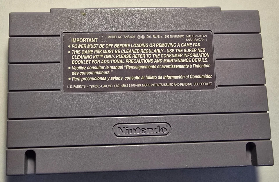 NBA Jam SNES ~ Authentic ~ Vintage ~ Untested - Image 2 of 4