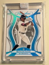 2025 MLB Flawless Platinum 1/1 BRAYLON PAYNE #24 Diamond Gem 1 Of 1