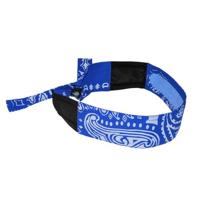 Radians RCS108 Blue Paisley Cooling Headband Arctic Radwear Evaporative