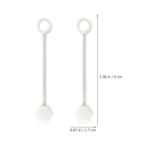 2 Set Anti-spill Straw Cap Cup Proof Stopper Tumbler Accessories - Picture 4 of 12