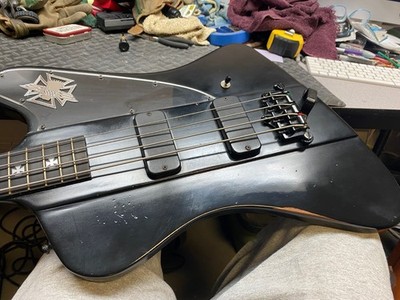 2001 Gibson Nikki Sixx Blackbird Thunderbird Bass IV w/ VIDEO | eBay
