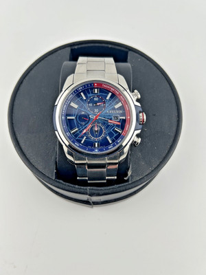 Citizen Marvel Spider-Man Watch Eco-Drive Date Chronograph Blue Dial CA0429-53W