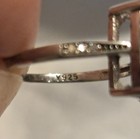 Gorgeous Sterling Silver Emerald Cut Iolite Ring with White Topaz Accents — photo 5
