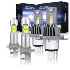 Combo faros LED de haz alto bajo + bombillas antiniebla 24V para Nissan NP300 2009-2015