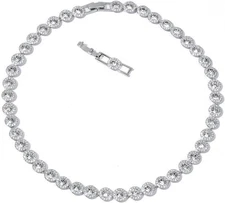 Swarovski Zoey Women's Una Angelic Tennis Necklace Size One Size