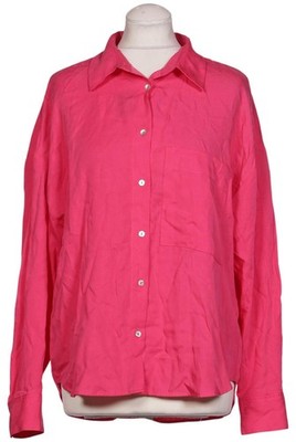 MANGO Bluse Damen Oberteil Hemd Hemdbluse Gr. M Pink #wor2iu0