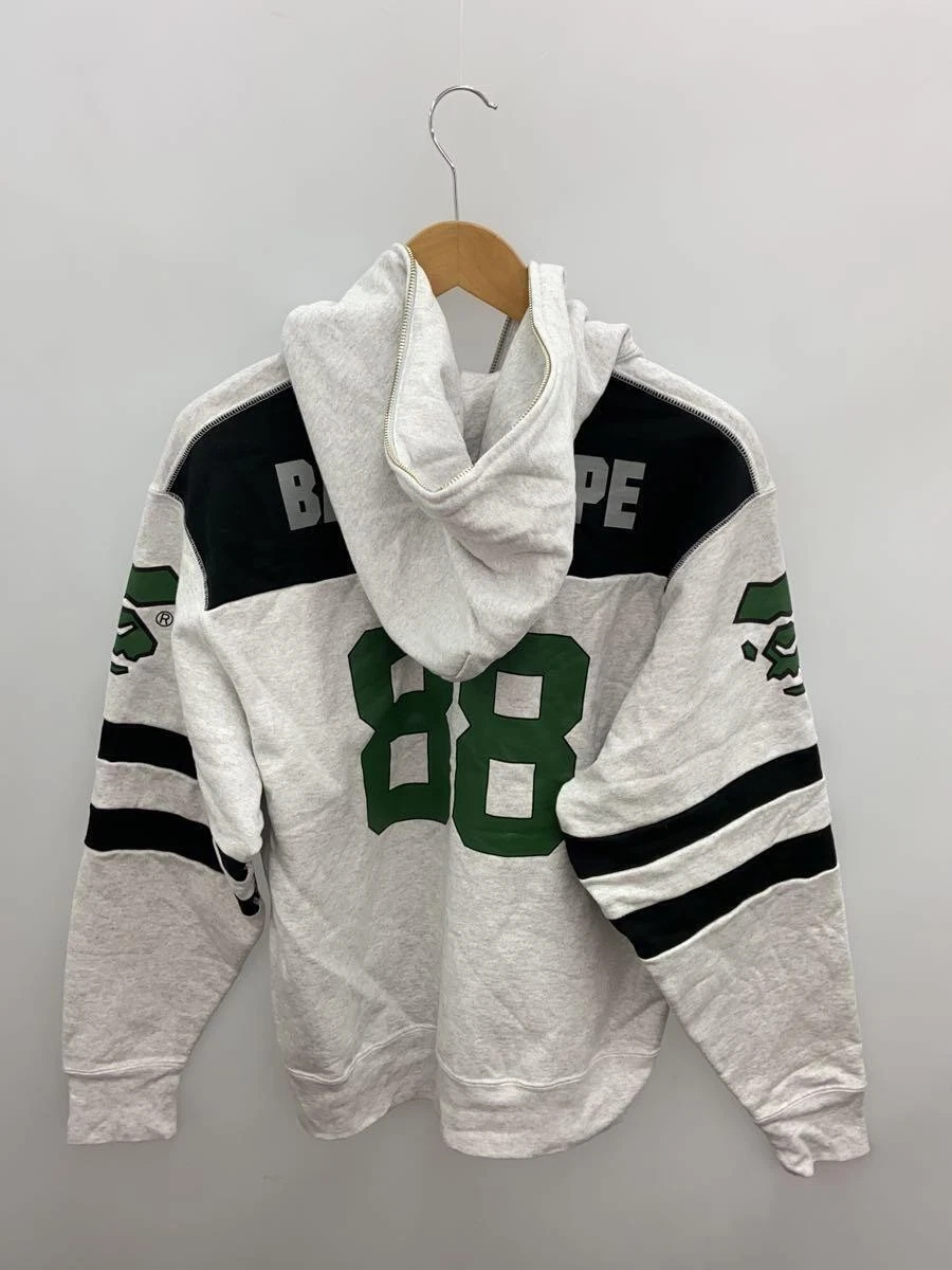 A BATHING APE (BAPE) Felpa con cappuccio e zip BAPE A BATHING APE taglia S grigio cotone #ED AZA