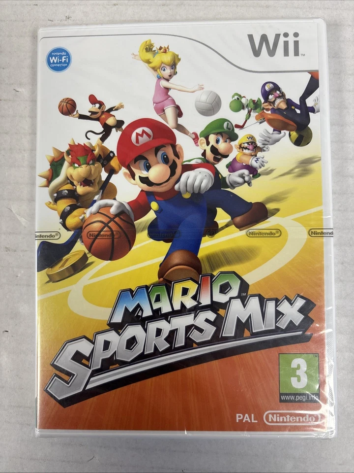 Mario Sports Mix - Nintendo Wii Video Game NEW SEALED - Image 2 of 4