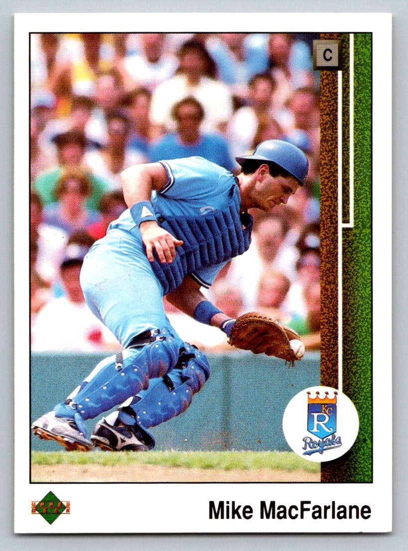 1989 Upper Deck #546 Mike Macfarlane Rookie $$$