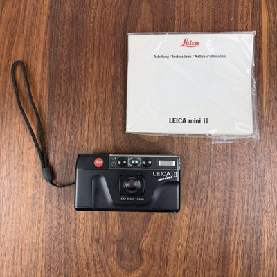 #ad #ad Leica Mini II Elmar 35mm Point amp; Shoot Camera With Manual Nostalgic $499.99
