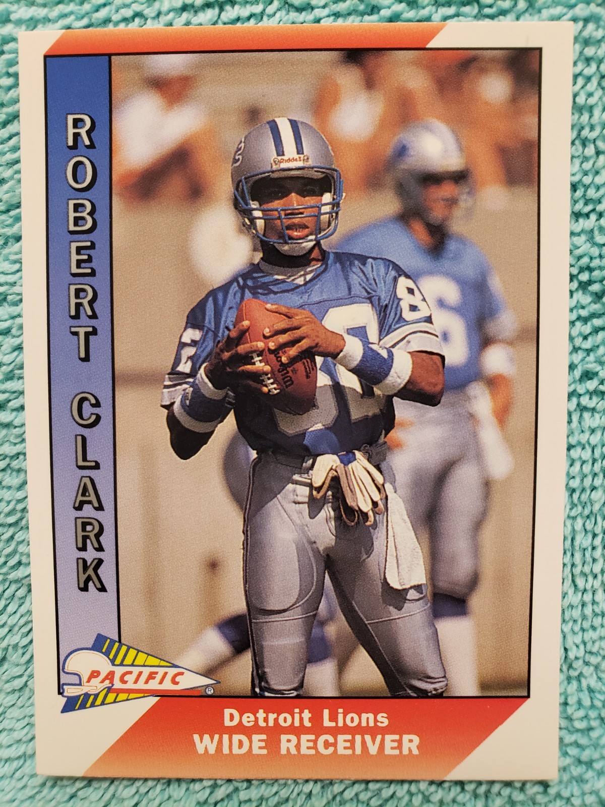 1991 PACIFIC ROBERT CLARK #134 DETROIT LIONS 