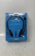 Logitech H111 Black Boom Microphone Wired On-Ear Stereo Headset Not Tested