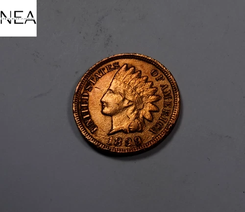 1899 Indian Head Penny Cent ~ AU/Uncirculated ~ ZI715