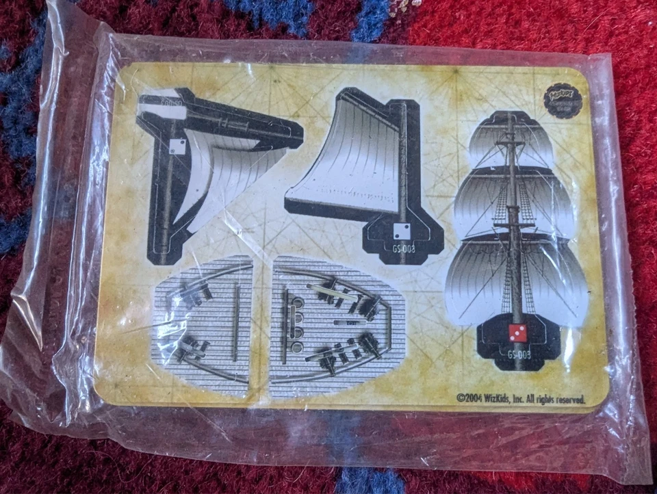 Wizkids Pirates of the Spanish Main - LA RESOLUCION GS-003 (PROMO) Pirates CSG - Image 2 of 2