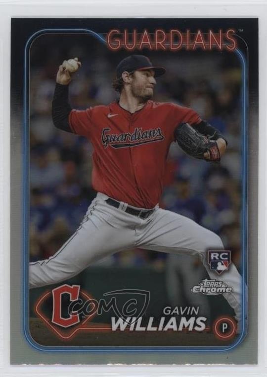 2024 Topps Chrome Refractor Gavin Williams #15 12g7