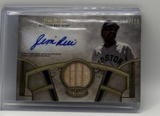 2021 Topps Tier One - Tier One Autograph Relics Jim Rice #T1AR-JR /100 (AU, MEM)