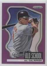2022 Panini Prizm Old School Purple Prizm Cal Ripken Jr Cal Ripken #OS-5 HOF s1i