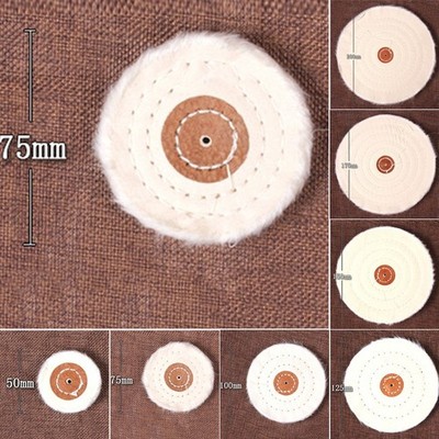 Reliable Cloth Buffing Polishing Wheel for Glass Plastic Jewelry White