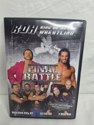 Ring Of Honor Wrestling Final Battle 2009 DVD 2 Disc Extra Show Seth Rollins 