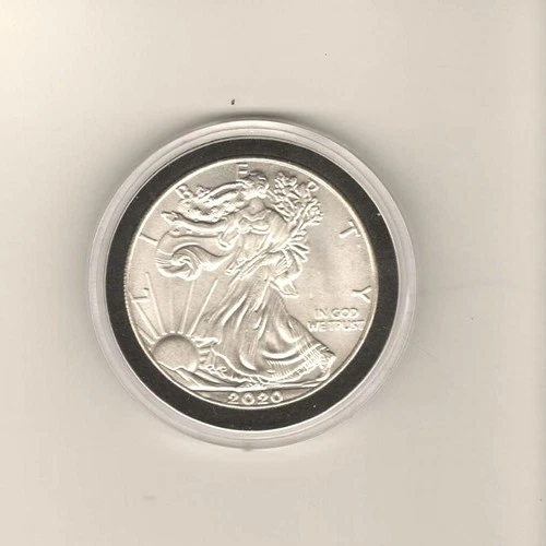 VERY NICE 2020 American Silver Eagle 1oz 99.9% Fine Silver SILVER melt prices UP