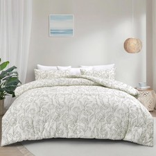 King Cotton Printed Comforter Set - Soft, Lightweight  All-Season Bedding