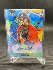 2021 Topps Fire Patrick Weigel Rookie Autograph Atlanta Braves #AV-PW
