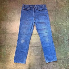 Vintage 1980s Levi's Orange Tab Bootcut Jeans Men's 34x32 - Made in USA