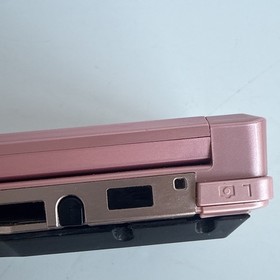 Nintendo 3DS Pearl Pink Handheld System Tested Working No Games No Charger READ