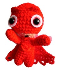 Pupazzi Simil Gufetta. Pupazzo amigurumi realizzato all'uncinetto. Nuovo