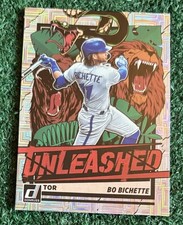 BO BICHETTE - 2021 DONRUSS OPTIC UNLEASHED INSERT CARD # UNL24 - BLUE JAYS  METS