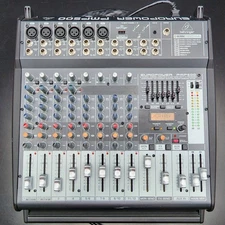 Behringer PMP500 Europower 12-Ch 500W Powered Mixer Klark Teknik FX FBQ EQ