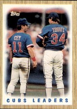 1987 Topps Baseball (401-600) - You Pick - 5 CARD MIN Free Shipping READ NM