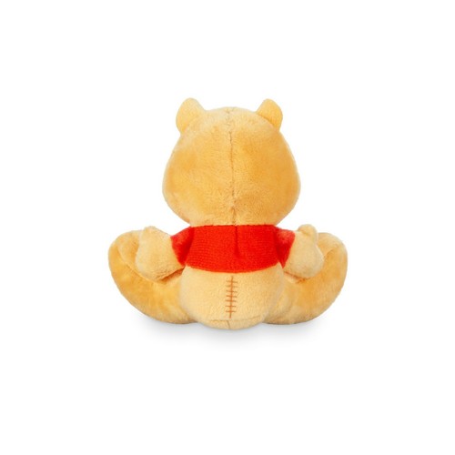 Disney Store Authentic Winnie the Pooh Tiny Big Feet Cute Micro Plush Doll NWT - Picture 2 of 2