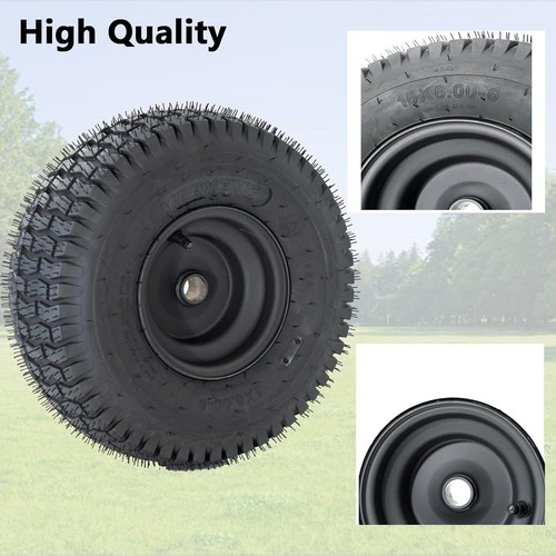 Set 2 Pneumatici Justubes Set Di 2 Pneumatici Per Tosaerba 15x6.00 - Foto 6