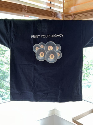 custom t-shirt design Behind the 8 Ball designed by me    Good luck shirt