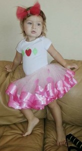 strawberry shortcake tutu outfit