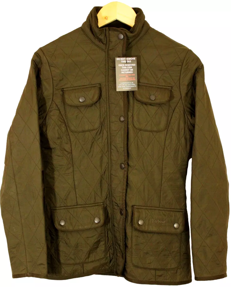 Barbour quilted shop utility jacket