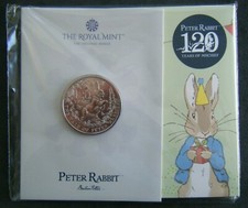 2022 BU £5 Coin Pack The Tale of Peter Rabbit Brilliant Uncirculated - In stock 