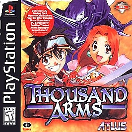 Jeu PlayStation 1 : Thousand Arms - Version NTSC-J Japon - Complet Avec Boîte