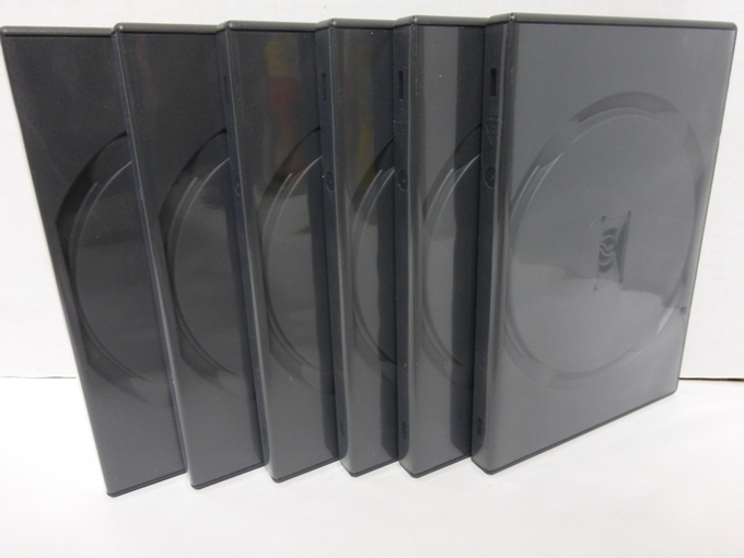 DVD CASE Amaray DVD Case Dark Gray MADE IN USA buy 2.3.4.6.8.or 10 THE