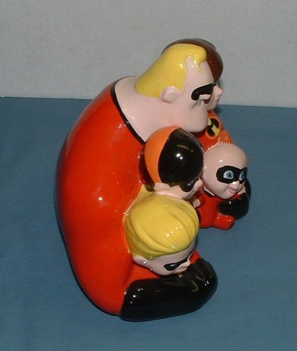 DISNEY PIXAR DIE UNGLAUBLICHEN POTTERY BANK - ENSECO - 2004 - TOP ZUSTAND - Bild 4 von 5