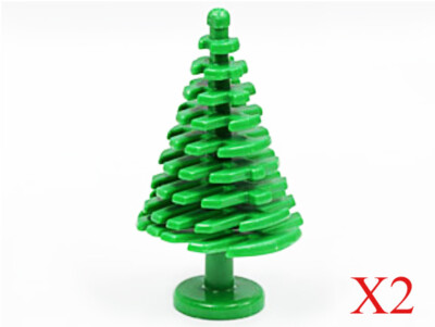 Lego Green Tree Pine Large 4 x 4 x 6 2/3 Plant Parts Pieces Lot of