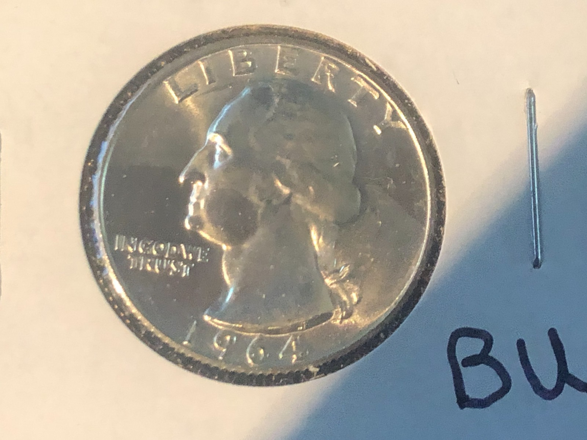 1964-D DOUBLE DIE OBVERSE ERROR 90% Silver Washington Quarter | eBay