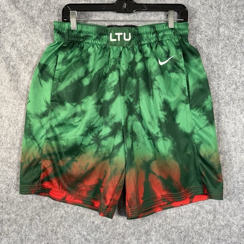 Nike LTU Lithuania 2020 Limited Edition Road Basketball Shorts Mens Large Green