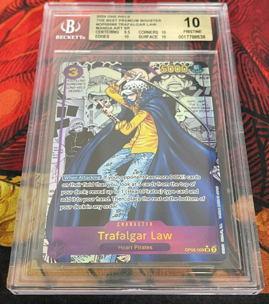 Trafalgar Law (OP05-069) (Manga) - Premium Booster -The Best- (PRB