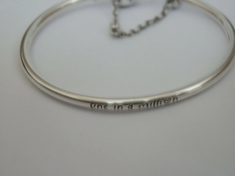 BN GENUINE PANDORA LTD ED 925 ALE ONE IN A MILLION CHAIN BANGLE-17CMS-597846CZ - Image 2 of 4